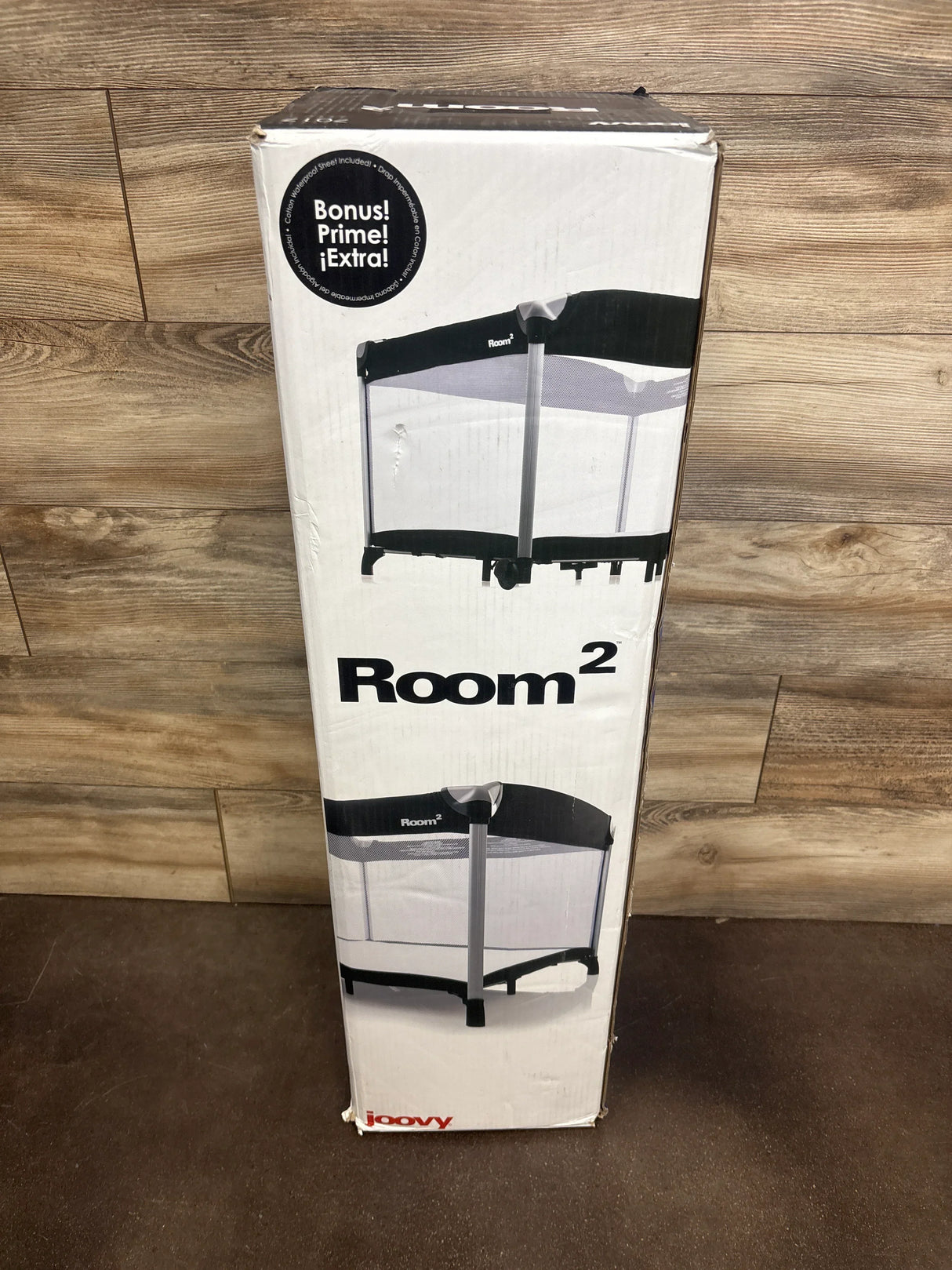 NEW Joovy Room2 Portable Playpen Playard in Black