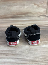 Vans Old Skool 'Black White' Crib Shoes sz 1c
