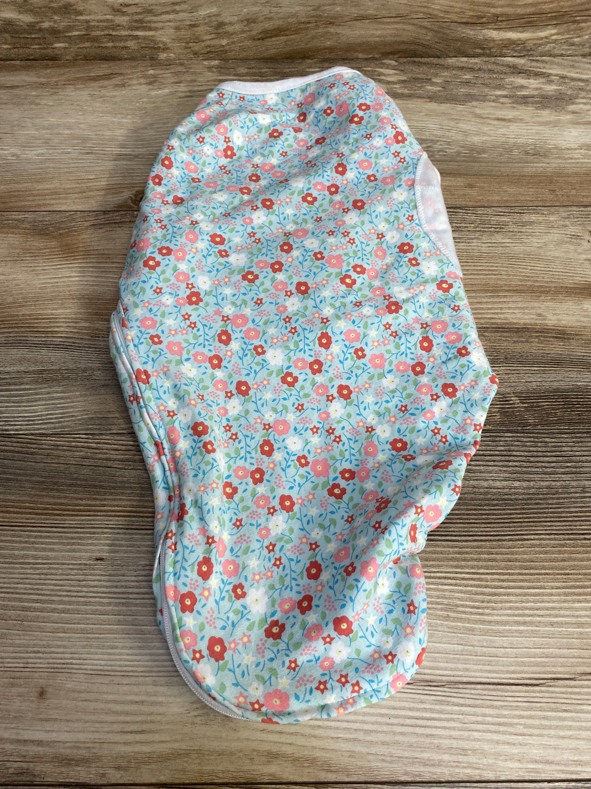 Aden + Anais Floral Swaddle Wrap Blue sz 0-3m