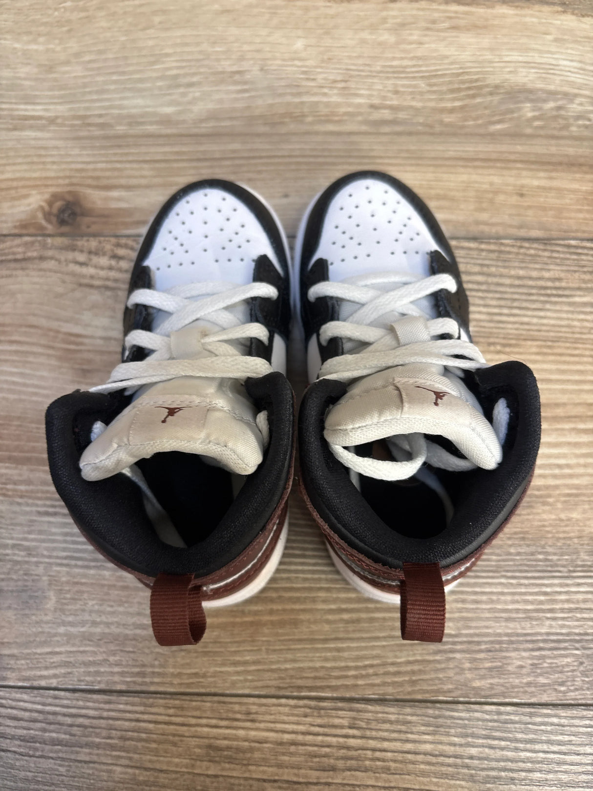 Air Jordan 1 Mid SE TD 'Dark Pony' Sneakers sz 8c