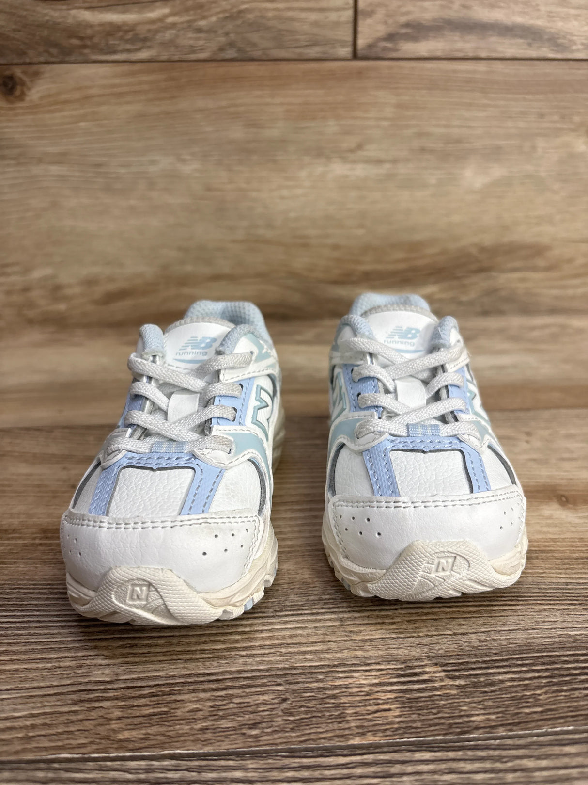 New Balance 530 Bungee Sneakers White/Blue sz 6c