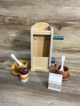 PairPear Wooden “Drop-Pod” Coffee Maker Toy
