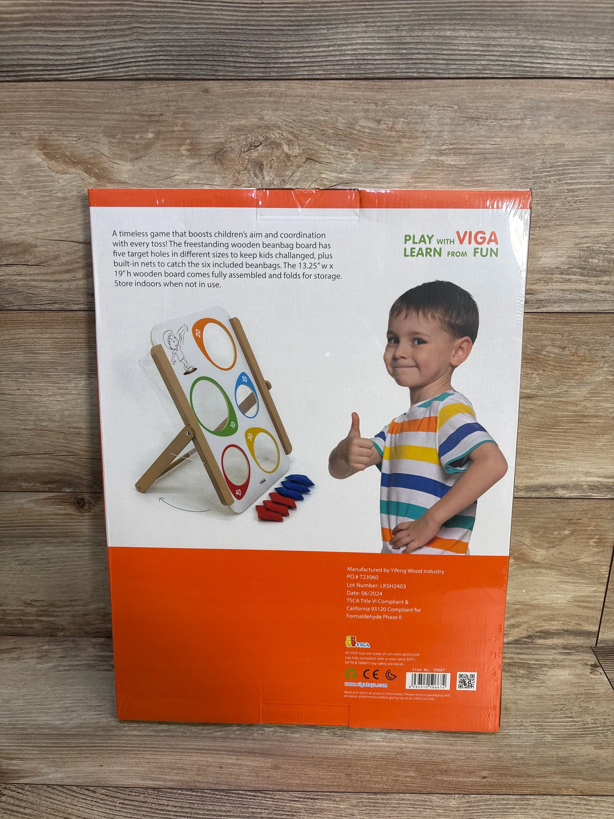 NEW Viga Fold & Go Beanbag Toss