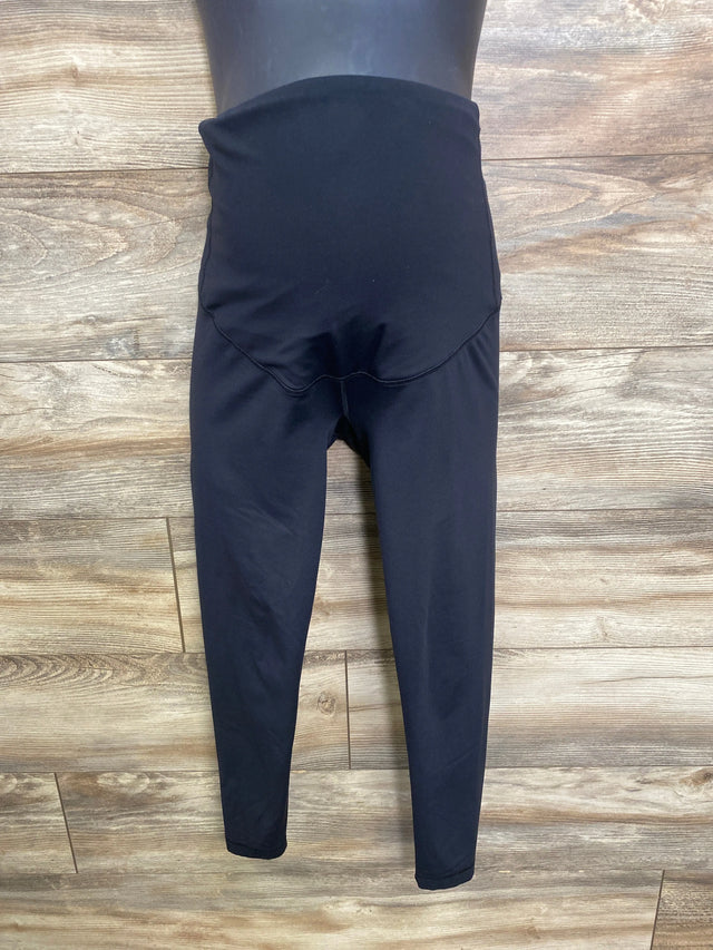 Isabel Maternity Full Panel Active Leggings Black sz Medium - Me n Mommy To Be