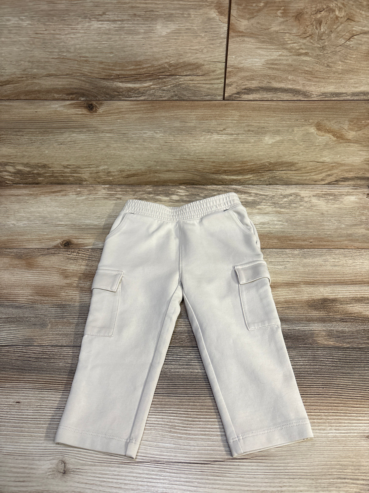 Old Navy Dynamic Fleece Cargo Joggers Beige sz 18-24m