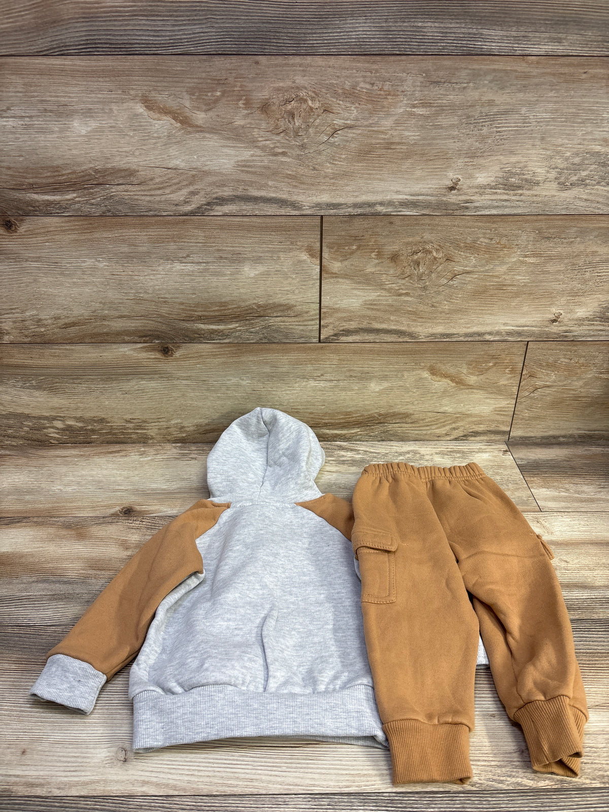 Disney Baby Winnie The Pooh 2pc Hooded Sweatshirt & Joggers Set Grey sz 24m