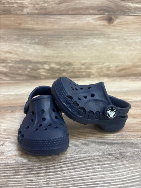Crocs Baya Clog Navy sz 4c - Me n Mommy To Be