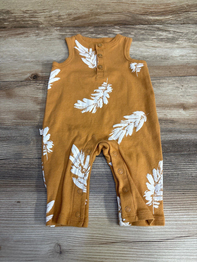 Carter's Henley Tank Romper Brown sz 3m - Me n Mommy To Be