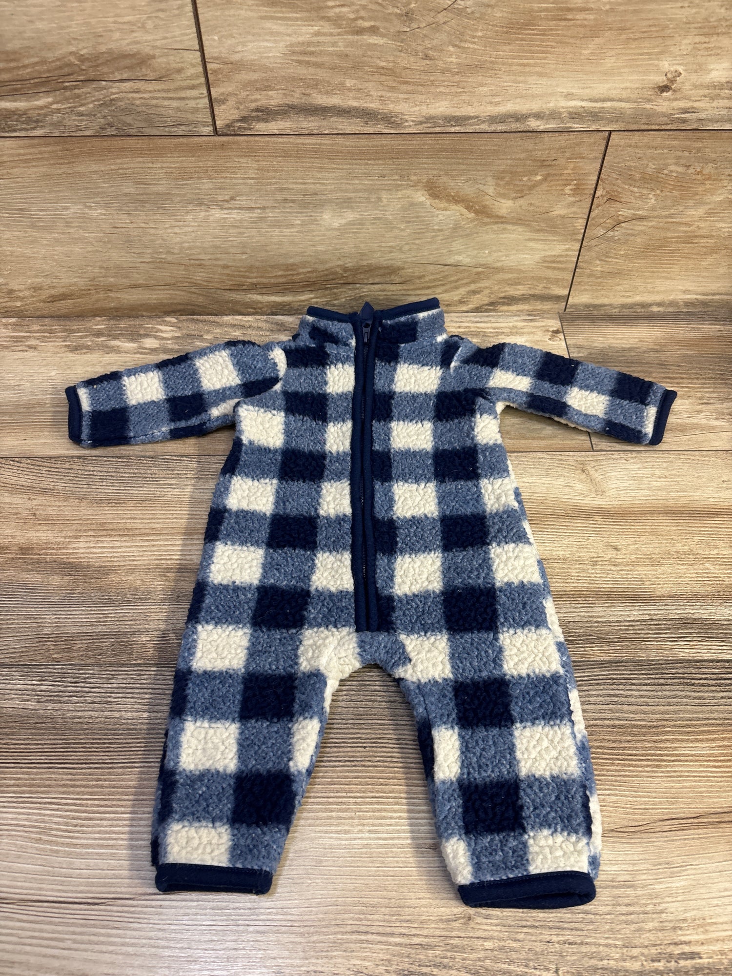 Carter's Sherpa Coverall Blue sz 3m