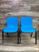 Lifetime 2pk Kids Stacking Chairs Blue