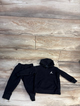 Jordan 2pc Pullover Sweatshirt & Joggers Set Black sz 18m