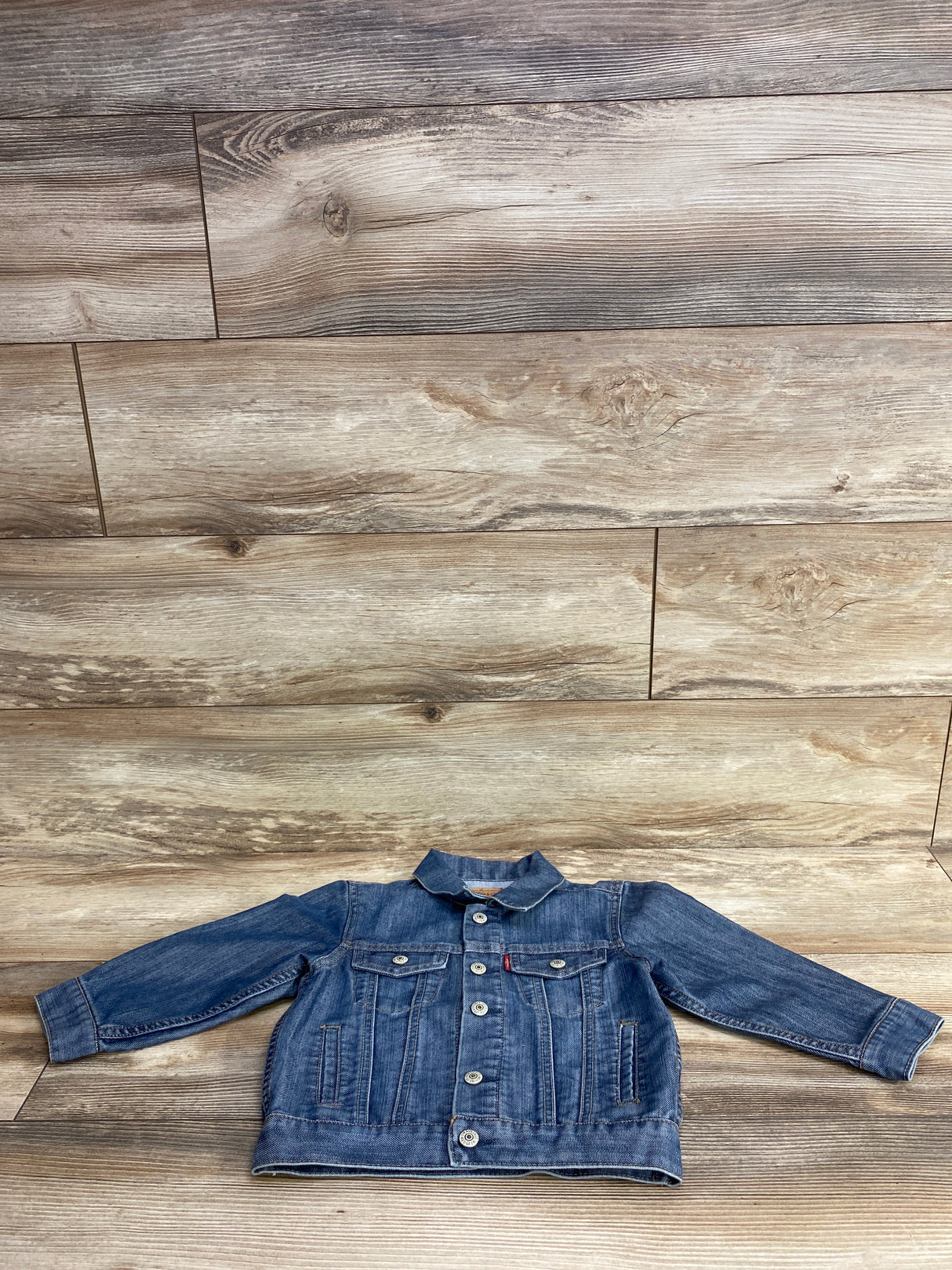 Levi's Denim Button Up Jacket Light Blue sz 3T