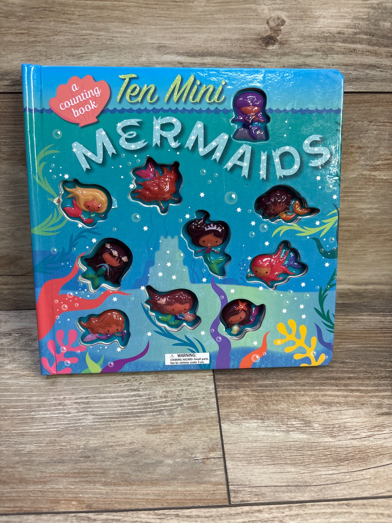 Ten Mini Mermaids Board Book