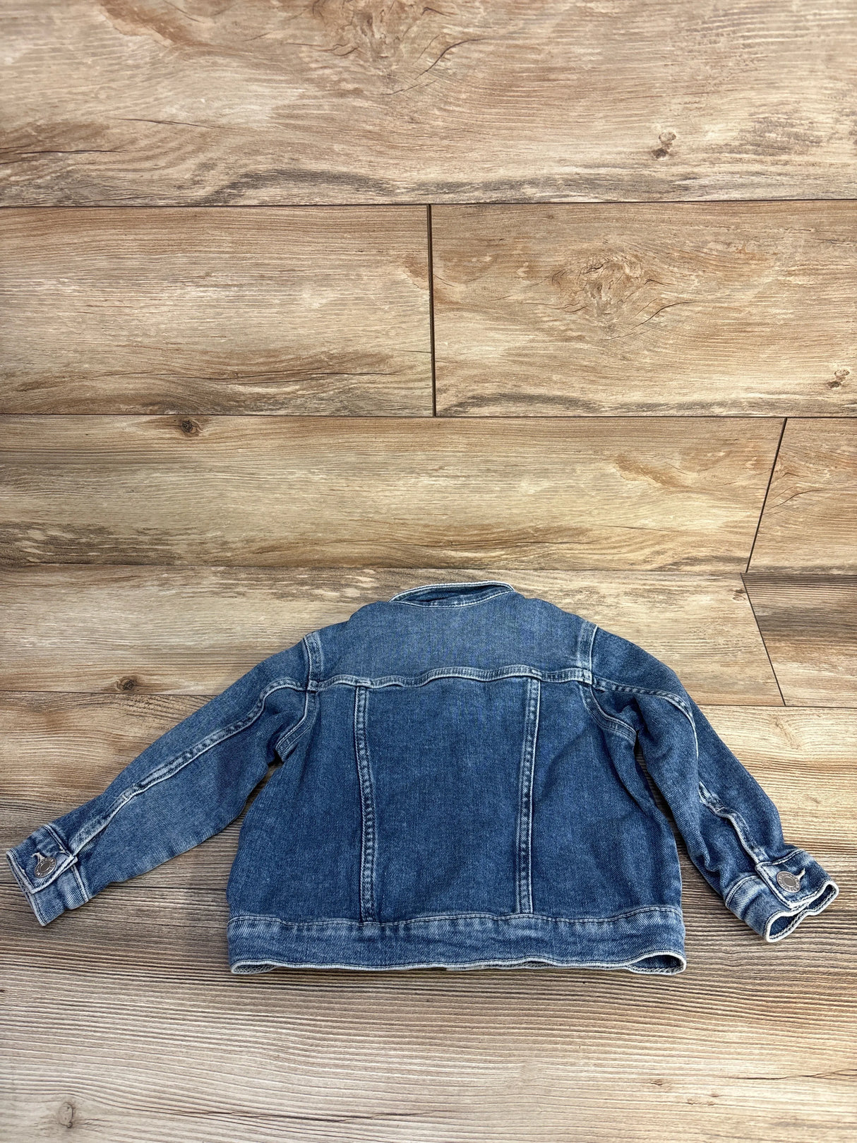 H&M Denim Button Up Jacket Blue sz 4T