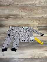 NEW Ellie Sue 2pc Mickey Mouse Bamboo Pajama Set Brown sz 18-24m