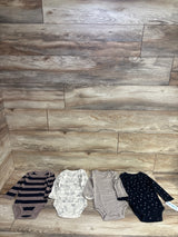 NEW Carter's 4pk Bodysuit Set Black sz 18m