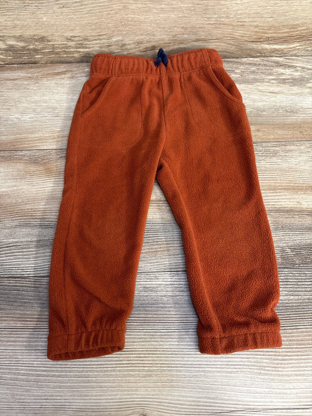 Cat & Jack Drawstring Fleece Joggers Brown sz 2T - Me n Mommy To Be