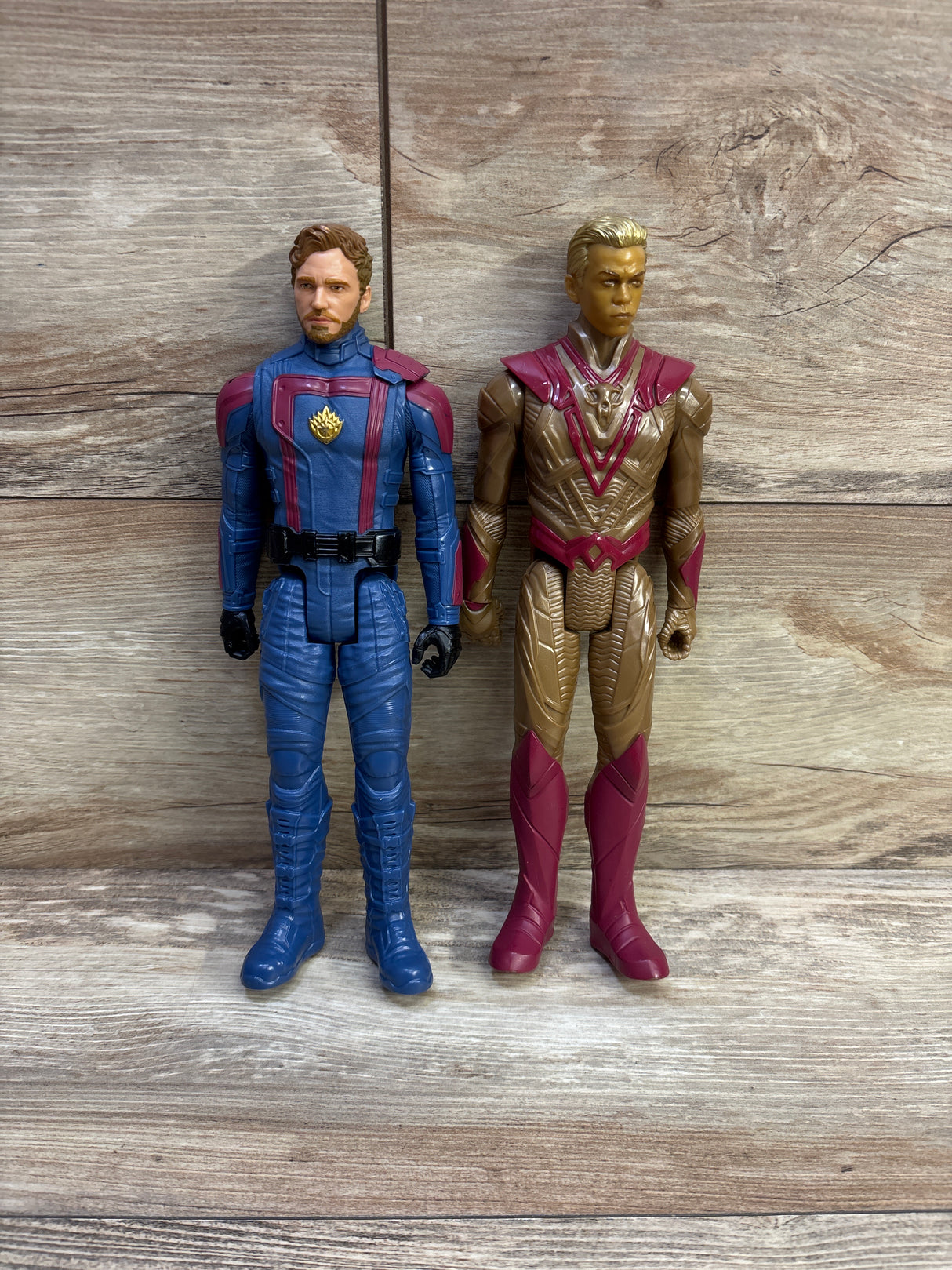 Marvel Guardians of The Galaxy Vol.3 2pk 12'' Action Figures Star Lord & Adam Warlock