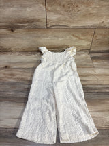 Shein Textured Jumpsuit Ivory sz 12-18m