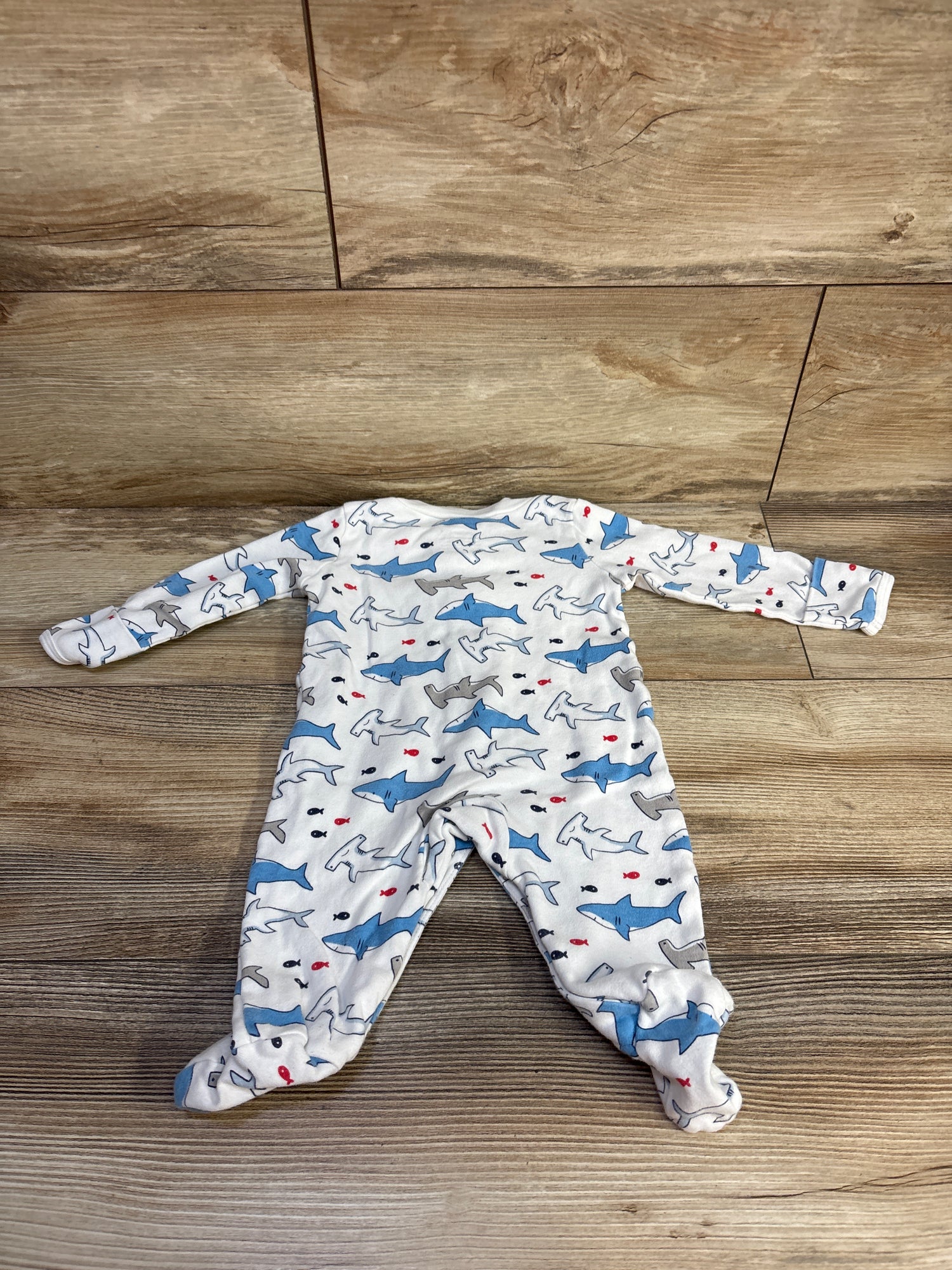 Simple Joys Shark Sleeper White sz 0-3m