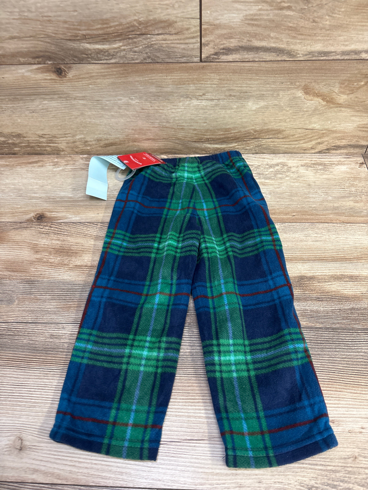 NEW Wondershop Fleece Plaid Pajama Pants Blue sz 2T
