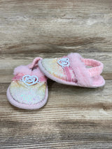 Bebe Glitter Slippers Pink sz 5/6c