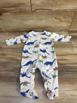 Just One You Dinosaur Sleeper White sz 6m
