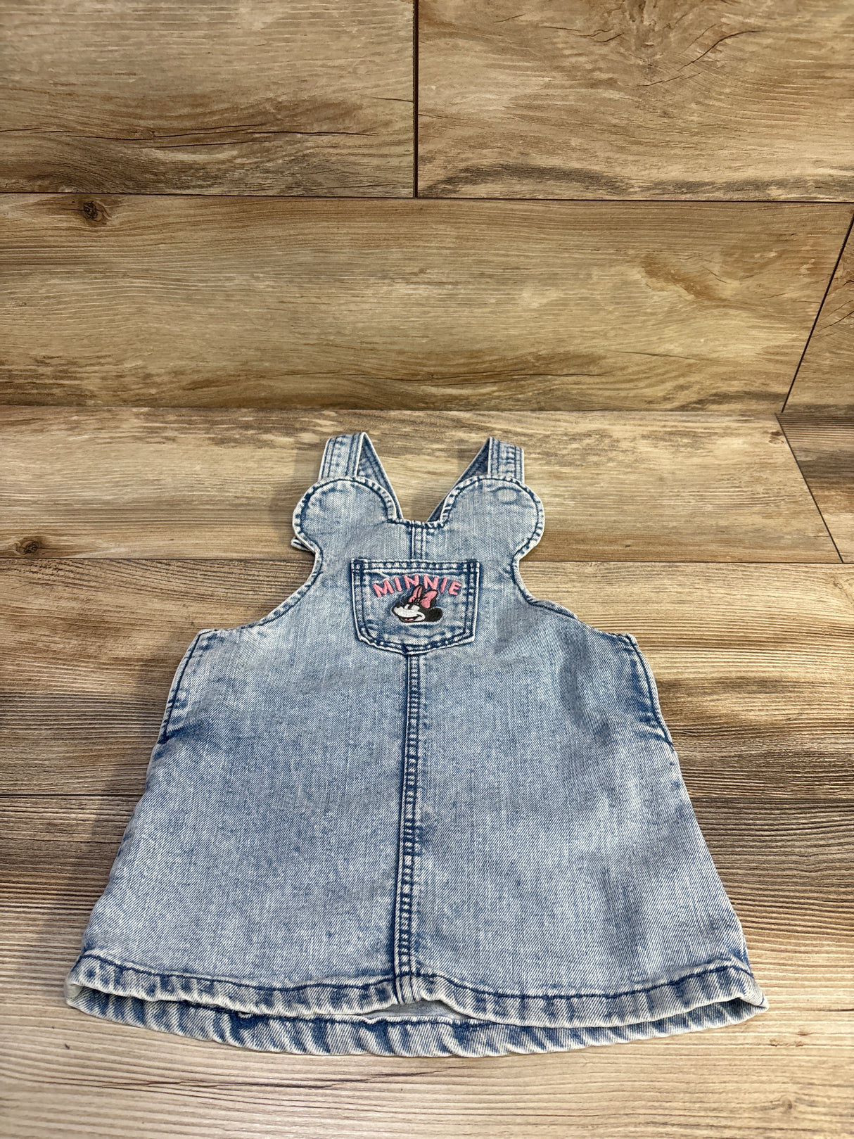 H&M x Disney Minnie Mouse Denim Skirtall Blue sz 12m