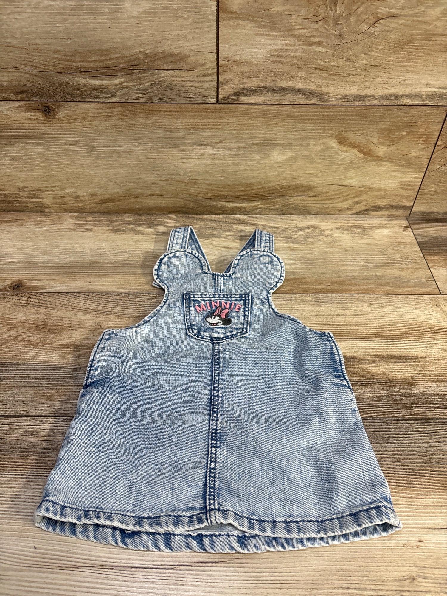 H&M x Disney Minnie Mouse Denim Skirtall Blue sz 12m