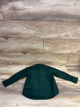 H&M Corduroy Button-Up Shirt Green sz 4T