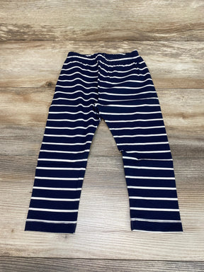 NEW Baby Gap Striped Navy Leggings sz 18-24m - Me n Mommy To Be