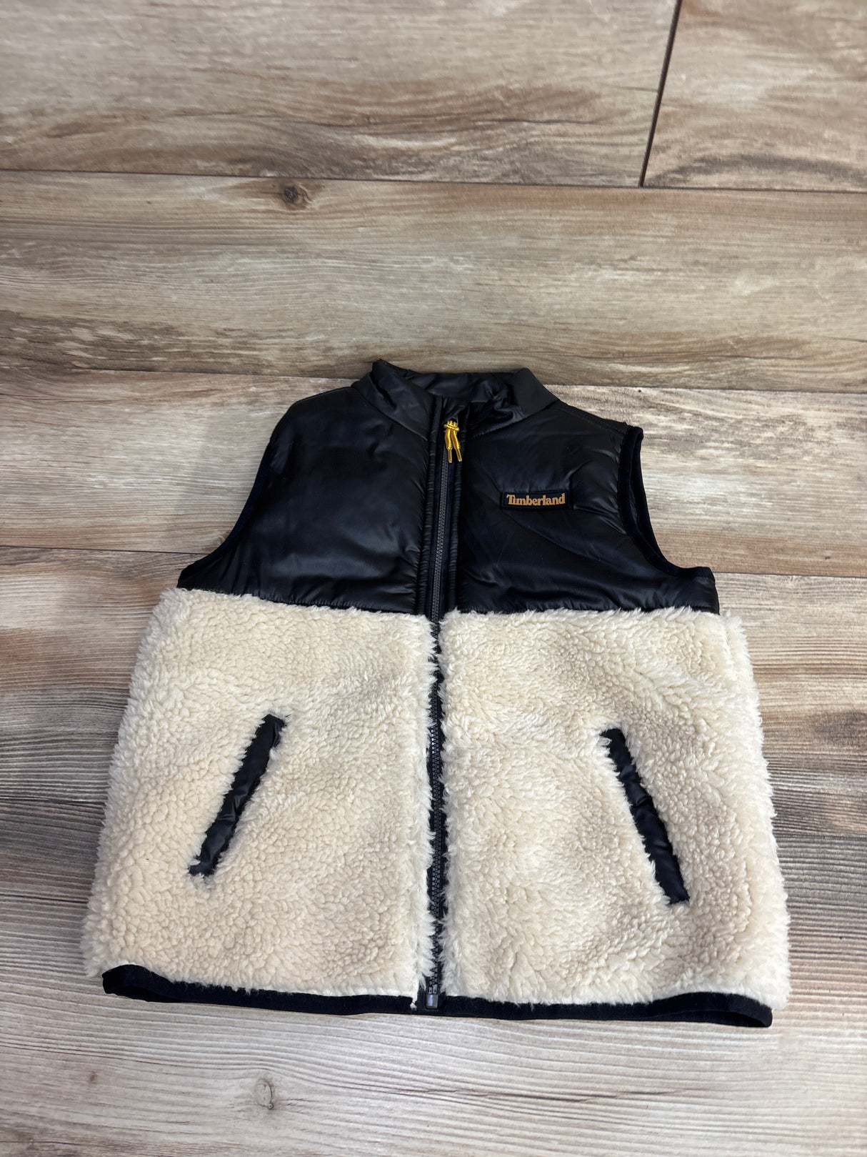 Timberland Sherpa Vest Black sz 4T
