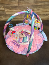 Meero London 4-in-1 Kick & Play Activity Play Gym, Pink/Purple