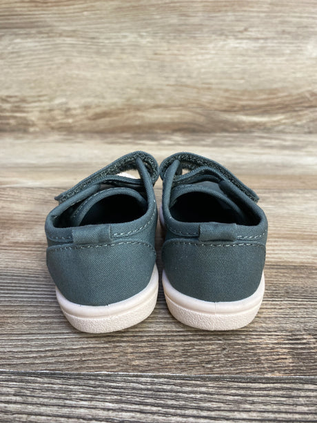 Cat & Jack Double Velcro Parker Sneakers Green sz 4c - Me n Mommy To Be