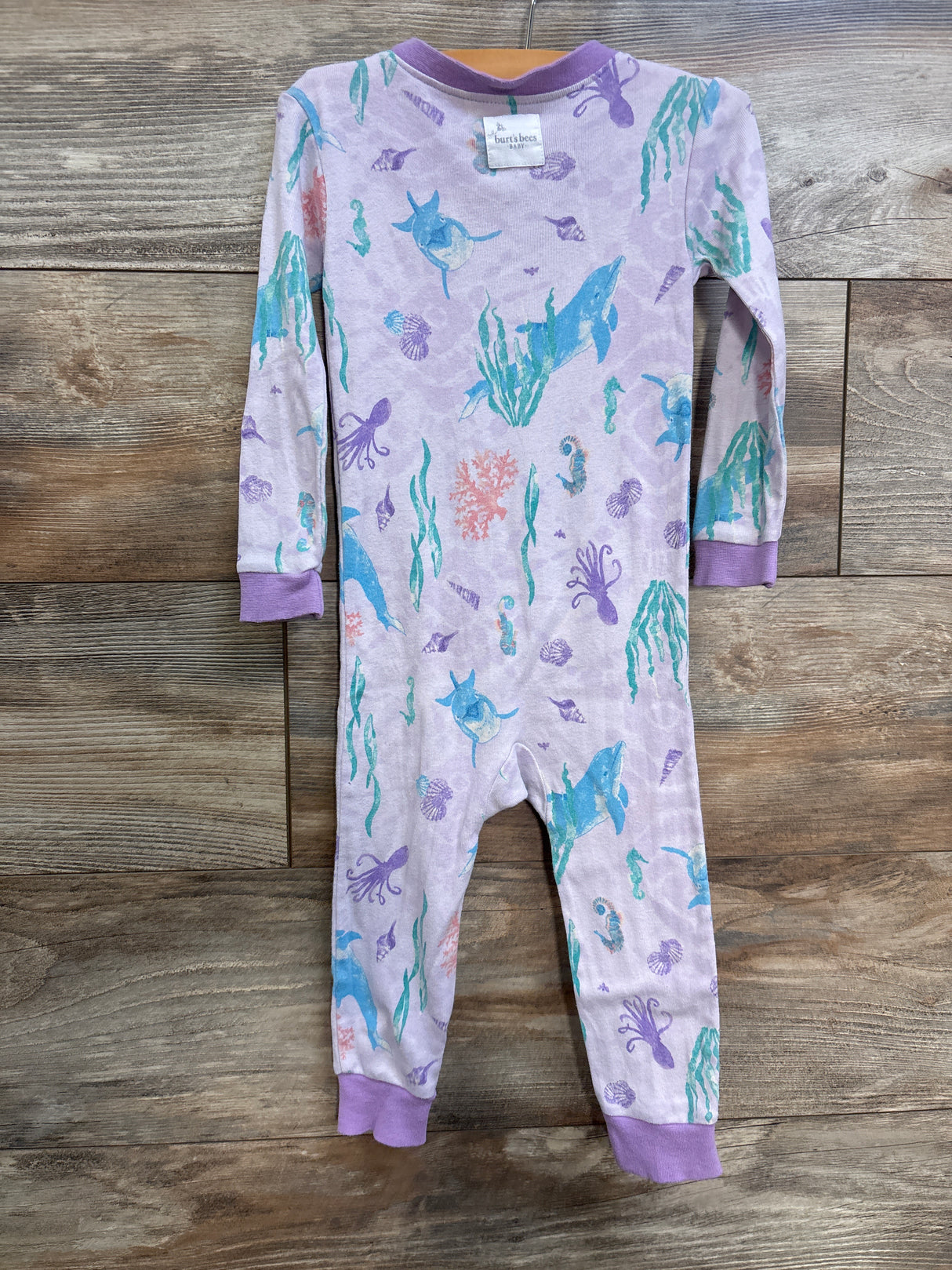 Burt's Bees Ocean Sleeper Purple sz 18m