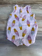 Old Navy Ice Cream Romper Pink sz 6-12m - Me n Mommy To Be
