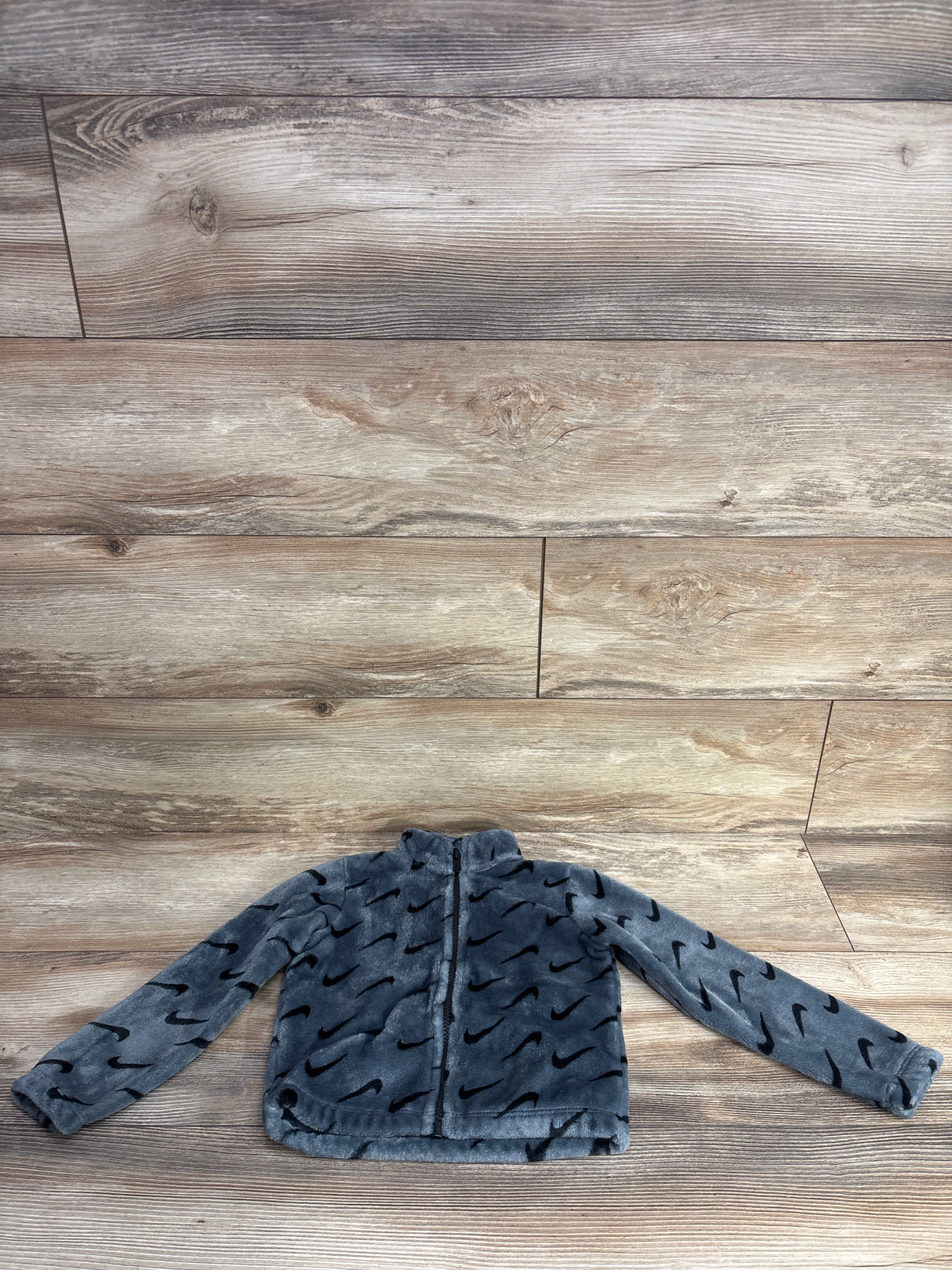 Nike Fleece Zip-Up Jacket Grey sz 3T