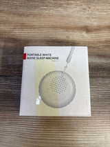 NEW Portable White Noise Sleep Machine, White
