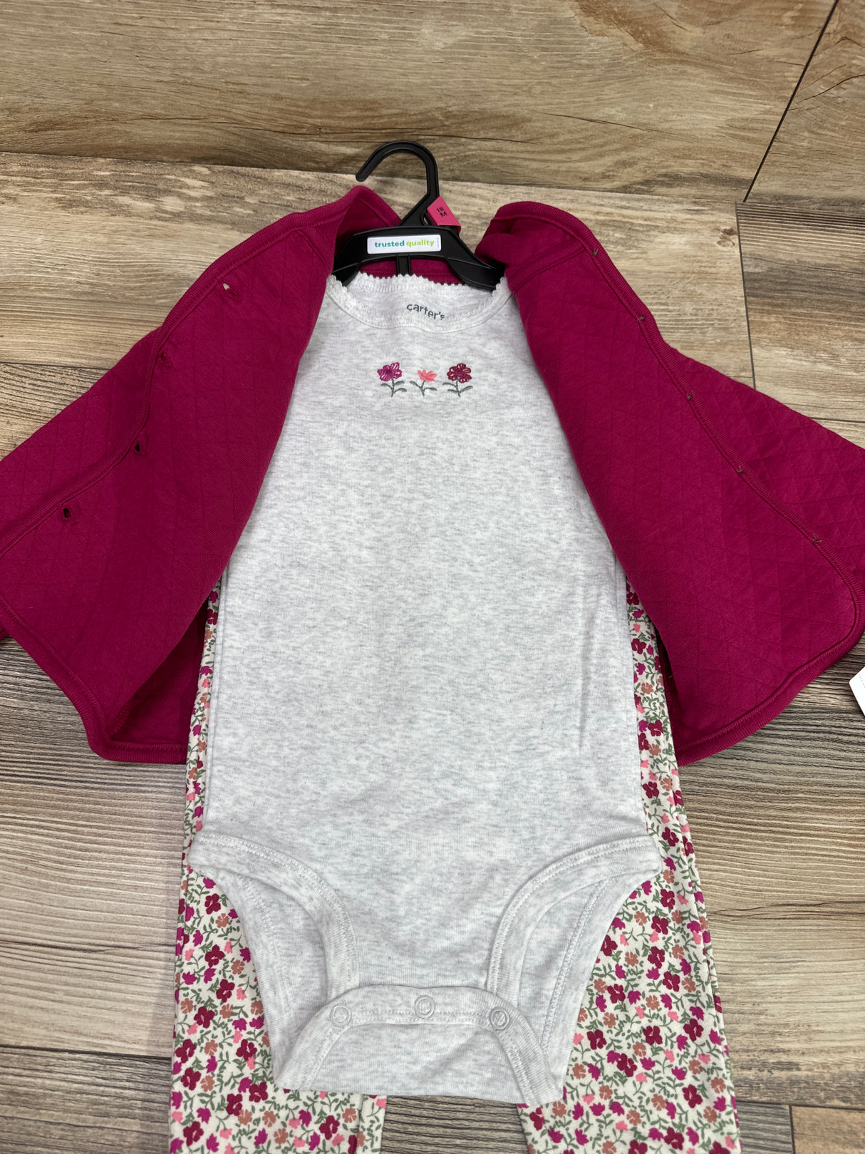 NEW Child Of Mine 3pc Hooded Cardigan Set sz 18m