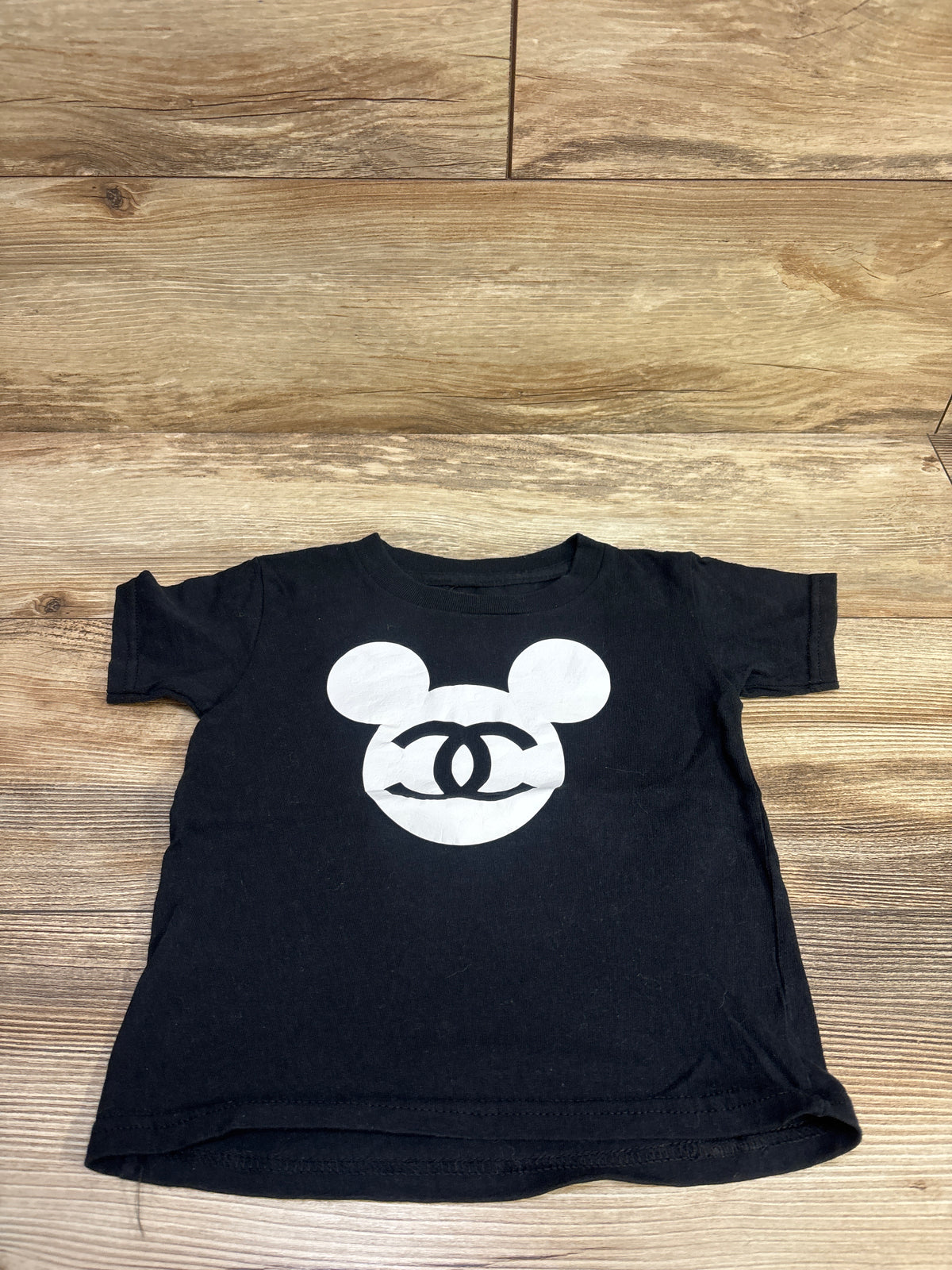 Mickey Mouse Shirt Black sz 4T