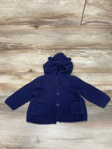 Baby Gap Bear Garter Cardigan Navy sz 3-6m