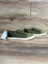 NEW Cat & Jack Lucian Double Zipper Sneakers Green sz 6Y