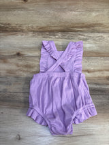 Cat & Jack Ribbed Bubble Romper Purple sz 18m