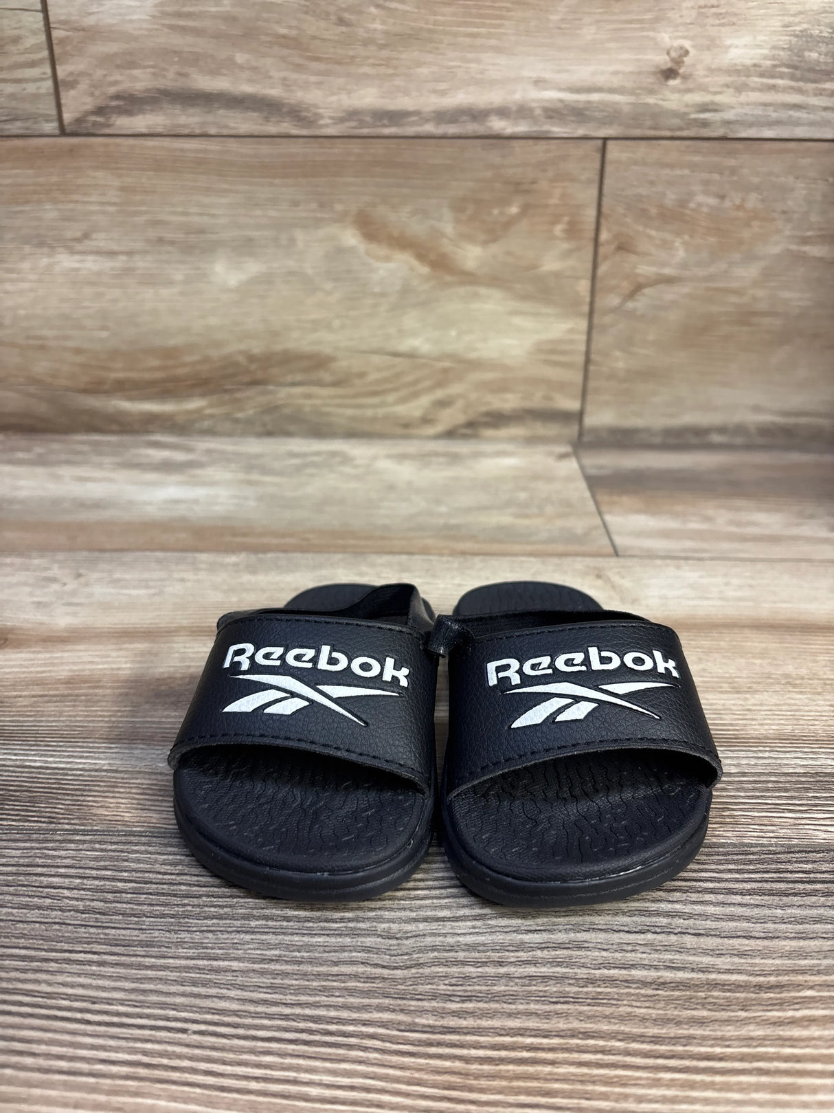 Reebok Slide Sandals Black sz 5c