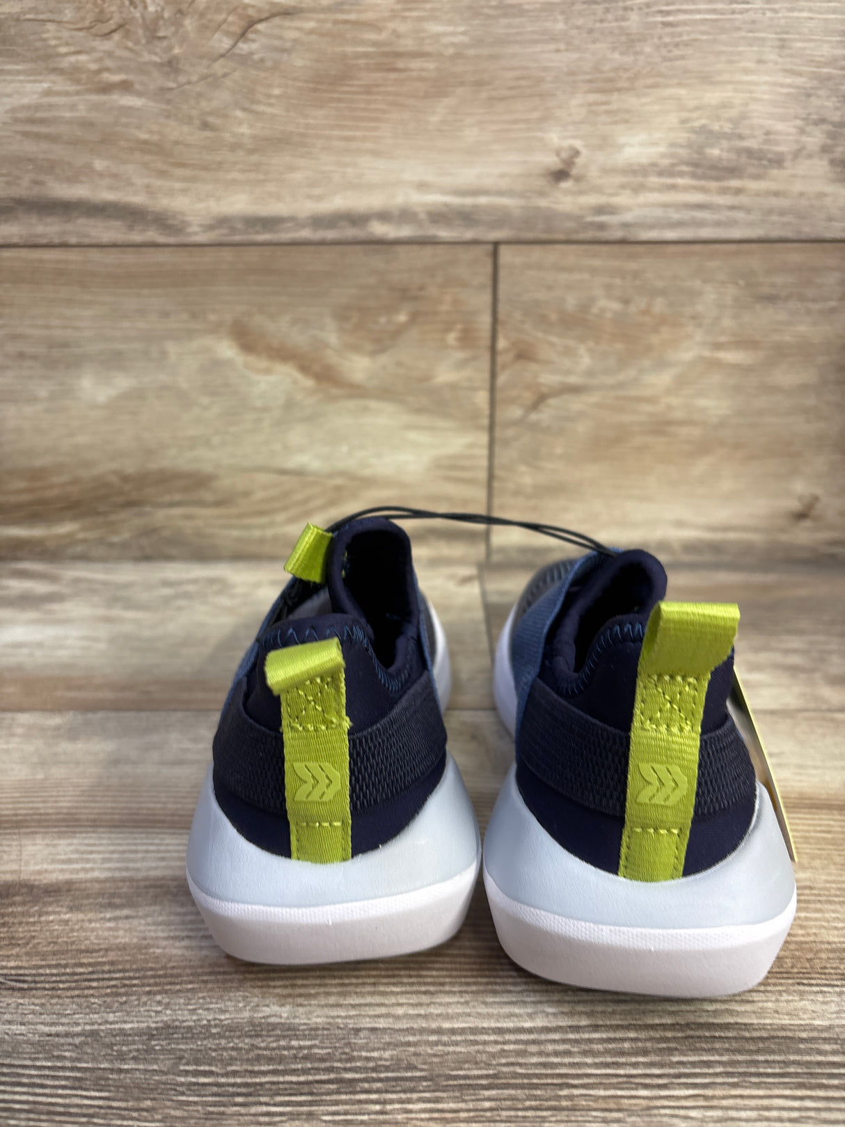NEW All In Motion Silver Slip-On Sneakers Navy sz 1Y
