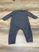 Baby Gap Reindeer Sweater Coverall Grey sz 6-12m