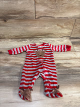 Just One You Reindeer Blanket Sleeper Red sz Newborn