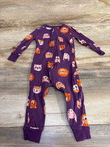 Old Navy Animal Sleeper Purple sz 18-24m