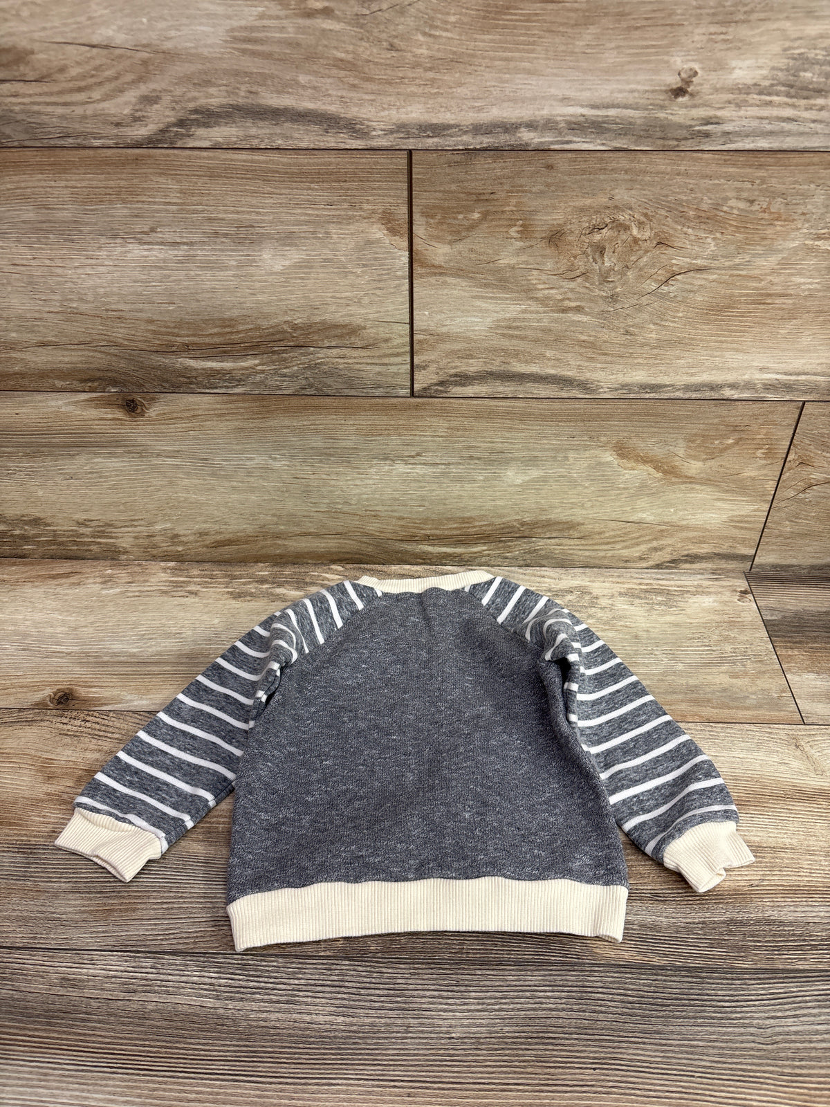 Little Who Knit Pullover Sweatshirt Grey sz 2T