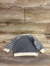 Little Who Knit Pullover Sweatshirt Grey sz 2T